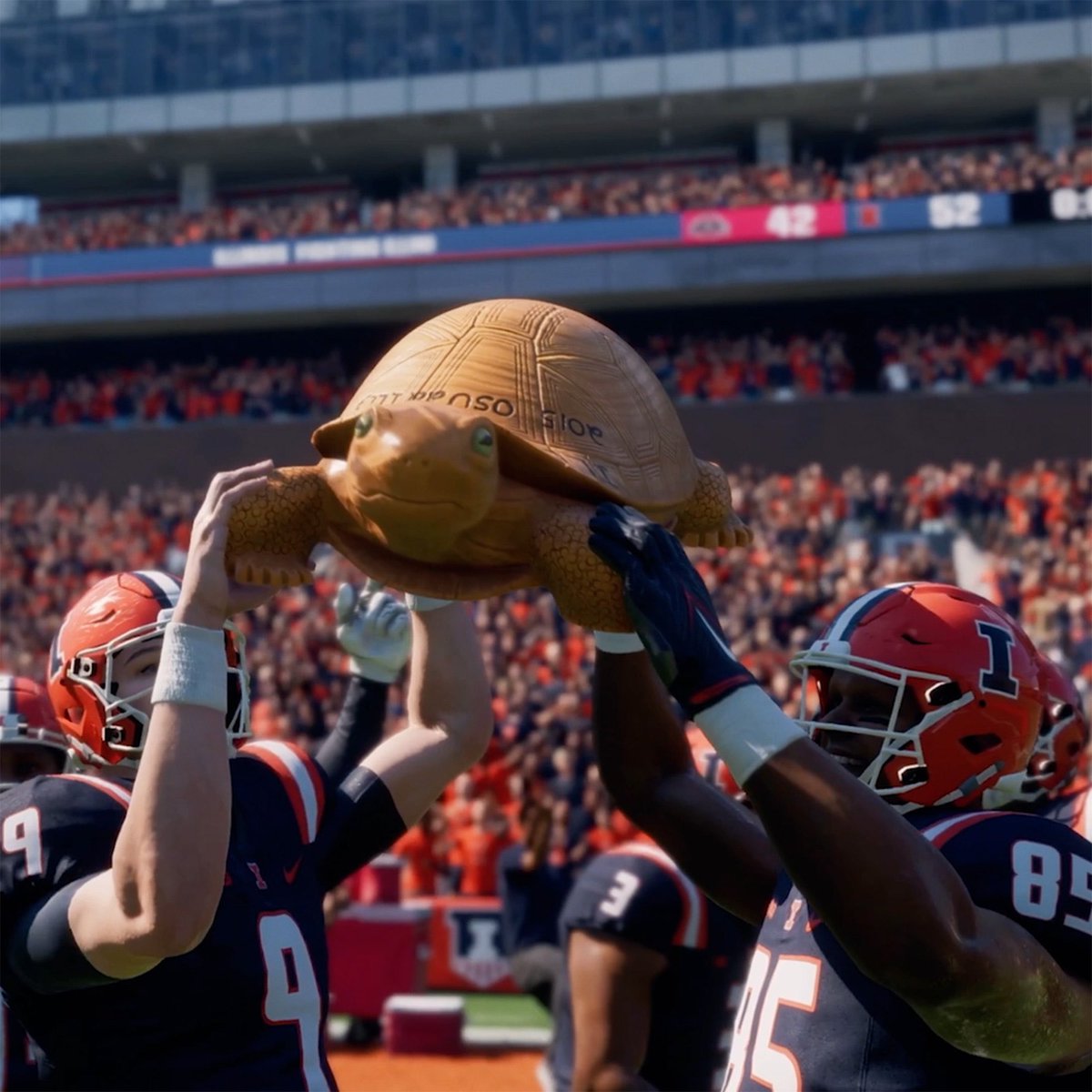 Bring Glory Home. Coming July 19th. #CFB25 @EASPORTSCollege  #Illini // #HTTO // #famILLy