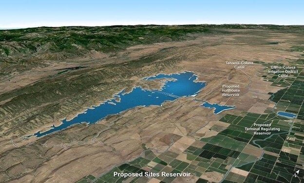 🛠️ ️ @CAGovernor used the Judicial Streamlining Program to fast-track the Sites Reservoir project. The reservoir will supply water to up to 3 million homes annually, enhancing water storage capacity + bolstering resilience against droughts. #CaliforniaForAll #InfrastructureWeek