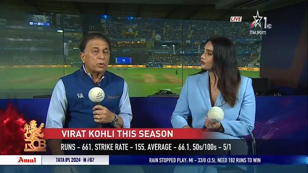 Sunil Gavaskar said, 'when Virat Kohli started his career it was a stop-start career. The fact that MS Dhoni gave him that little extra momentum is why he is the Kohli we see today'.
