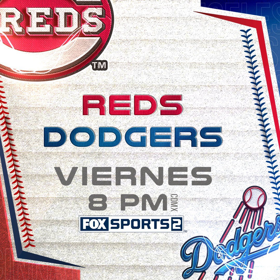 Ohtani y los Dodgers buscarán dar un golpe de autoridad cuando reciban a los Reds en #BEISBOLxFOXSPORTS ⚾ @Reds 🆚 @Dodgers Viernes 8PM CDMX en vivo por @FOXSportsMX 2️⃣