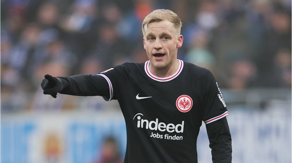 OFICIAL: Donny van de Beek ha regresado al Manchester United luego de su préstamo en el Eintracht Frankfurt 👋🏻