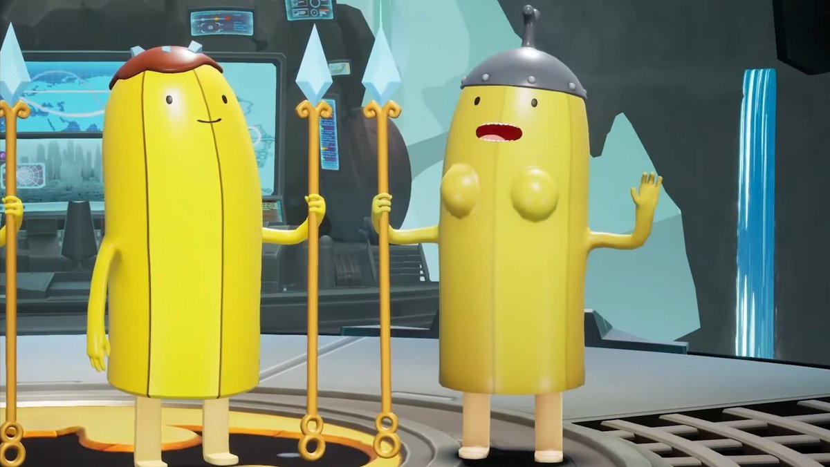 Banana Guard is OFFICIALLY REVEALED for #MultiVersus. The third, and possibly final, new character will likely be revealed next week. Many people are speculating it's either Johnny Bravo or Jason Voorhees.