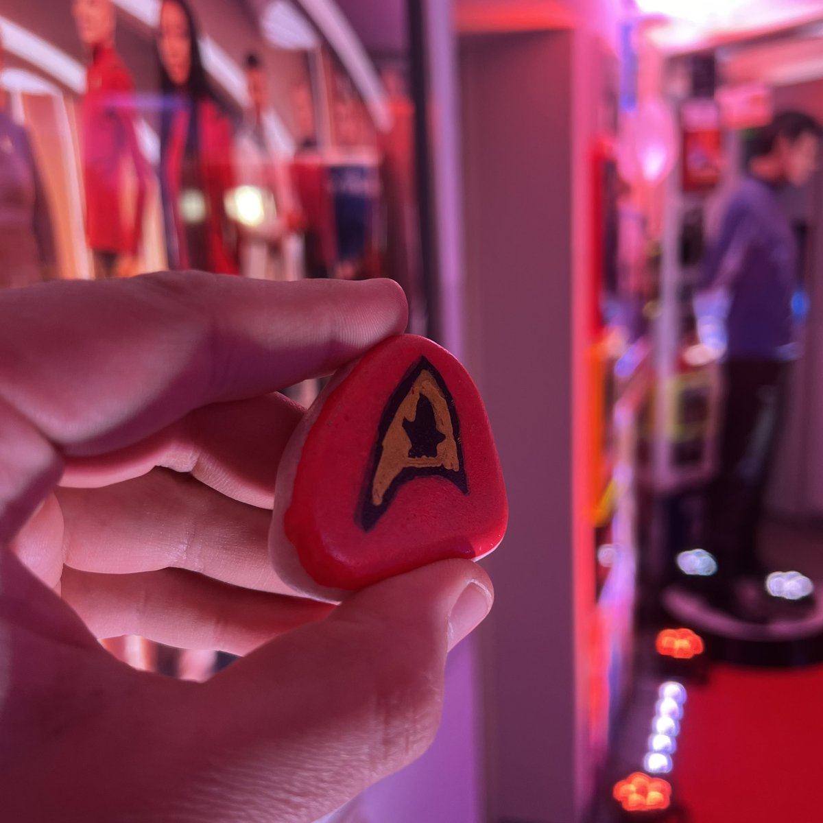 Es gibt jetzt einen Wanderstein im 1701-Museum! Kieler Tradition seit heute auch in Eberswalde. 😍 #StarTrekTage #1701Museum #Eberswalde #StarTrekMuseum #StarTrek #Schrevlinge