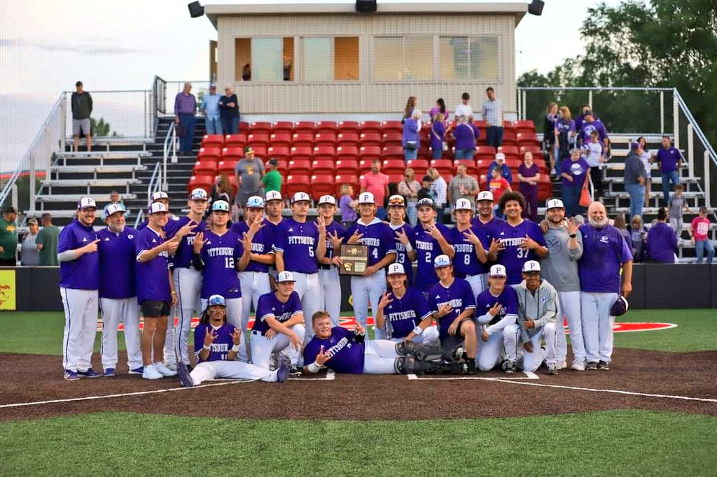 ⚾️ Regional Champions 🏆 

Pittsburg Purple Dragons are the 5A Regional Baseball Champions. #SEKelite #SEKstate #SEKsports