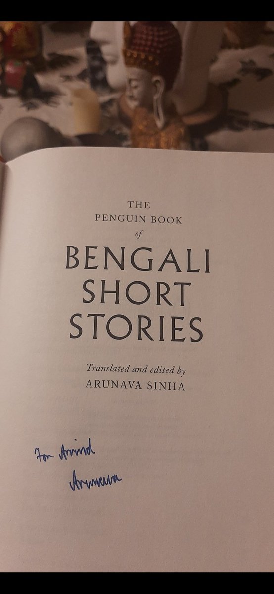 Attended a fabulous and insightful talk on #Bengali literature by @arunava today.He was in conversation with @vasudhendra7 . I interacted with him after the talk and he was kind enough to answer my queries.A very enjoyable evening.