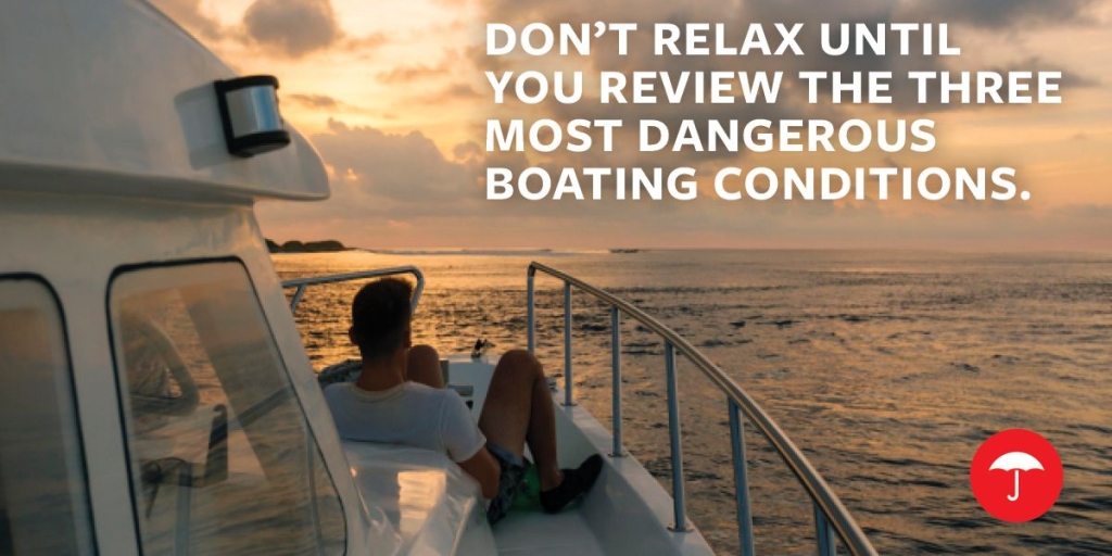 _HPInsurance's tweet image. When boating, you don’t always  know what you don’t know. Read the 3 most dangerous boating conditions before you take to the water.  tkpl.us/nr9po