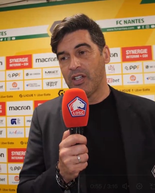 🎙️  PAULO FONSECA : « Nous méritons de finir la saison avec nos supporters dans un stade plein ! »

Source / vidéo : @losclive 

Billetterie LOSC / NICE  ➡️  billetterie.losc.fr/fr/catalogue/m…

#Lille