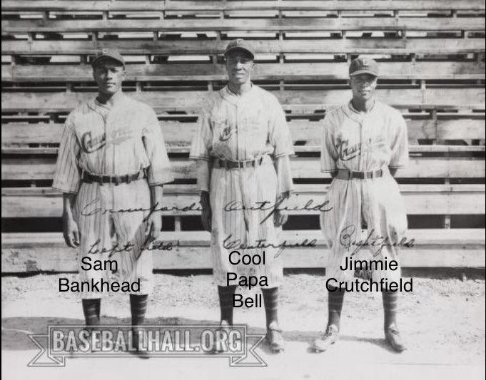 James “Cool Papa” Bell was born 121 years ago today. He became a HOF baseball player who is regarded as one of the fastest men to ever run the base paths. #negroleagues #mlb