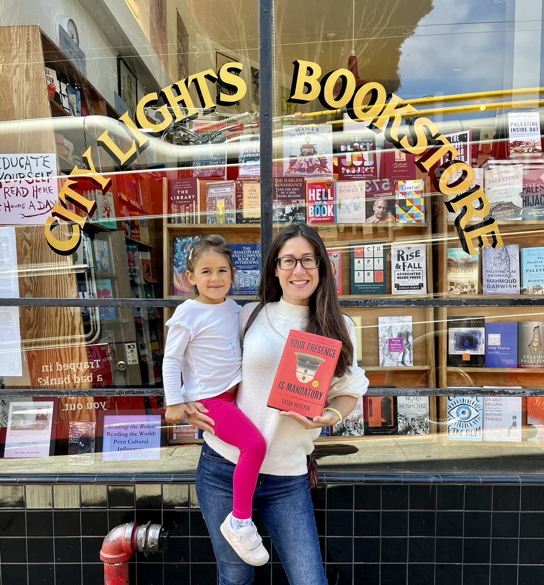 As an immigrant who barely spoke English when I arrived to San Francisco at 13, it is much more than *a thrill* to have my debut novel at the legendary @CityLightsBooks 😭