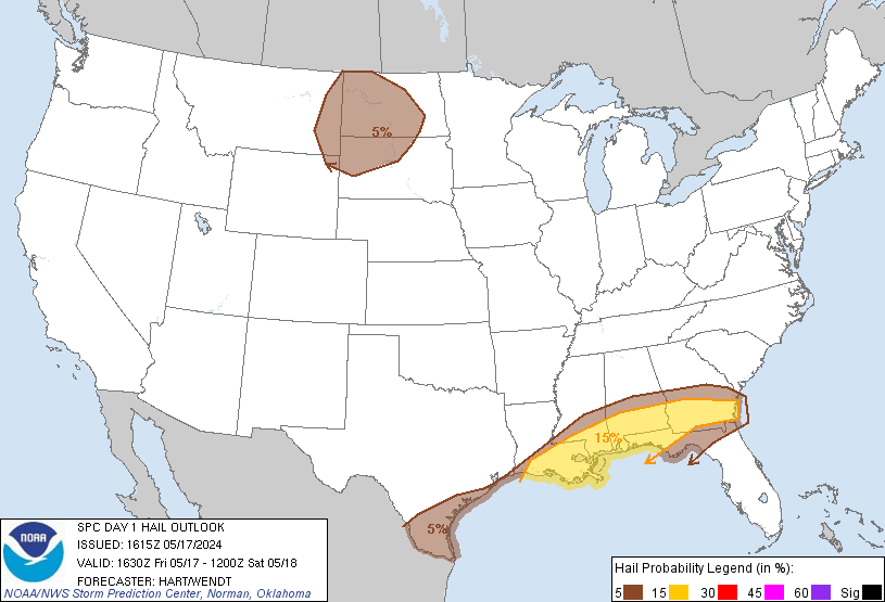 LimWeather's tweet photo. D1
#SlightRisk in S,N US esp #NewOrleans,#BatonRouge,#Gulfport,#Mobile,#Montgomery,#ColumbusGA,#Pensacola,#PanamaCityFL,#Fargo
5%#Tornado/15%#Wind/#Hail risks
#wxtwitter #SPC #SevereWx #Wxx #lawx #Mswx #Alwx #flwx #Gawx #Wywx #Mtwx #ndwx #Sdwx #Mnwx #TornadoAlley #DixieAlley https://t.co/F52x6eurHh