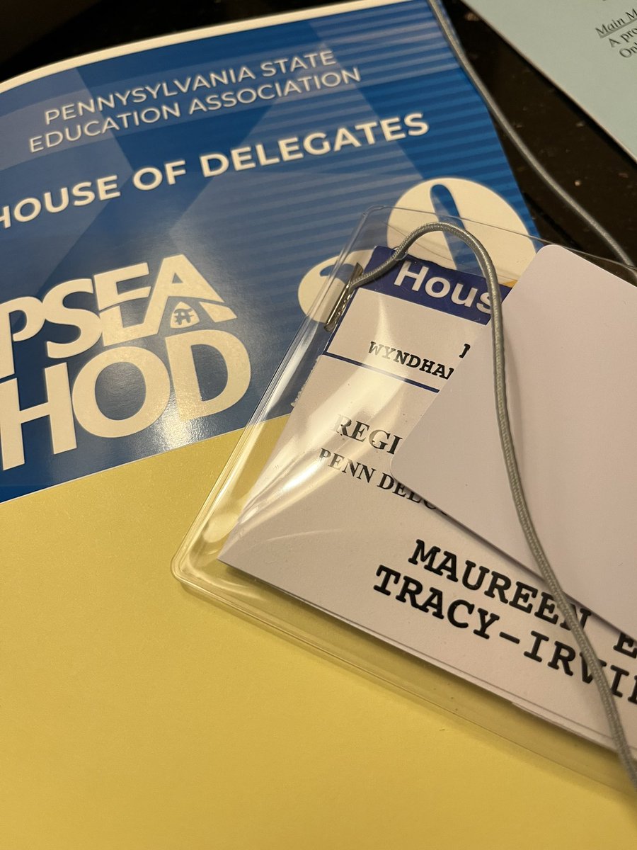 Honored to represent <a href="/PdeaPride/">PDEA Pride</a> <a href="/PDSD_Pennell/">Pennell Penguins</a> <a href="/PSEA/">PSEA</a> #HouseOfDelegates