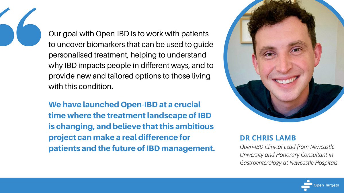 📣Introducing Open-IBD — our most ambitious project yet! @OpenIBD will bring together genomics and immunology experts, gastroenterologists, and patients from across the UK to identify new and personalised ways to predict, monitor, and treat inflammatory bowel disease