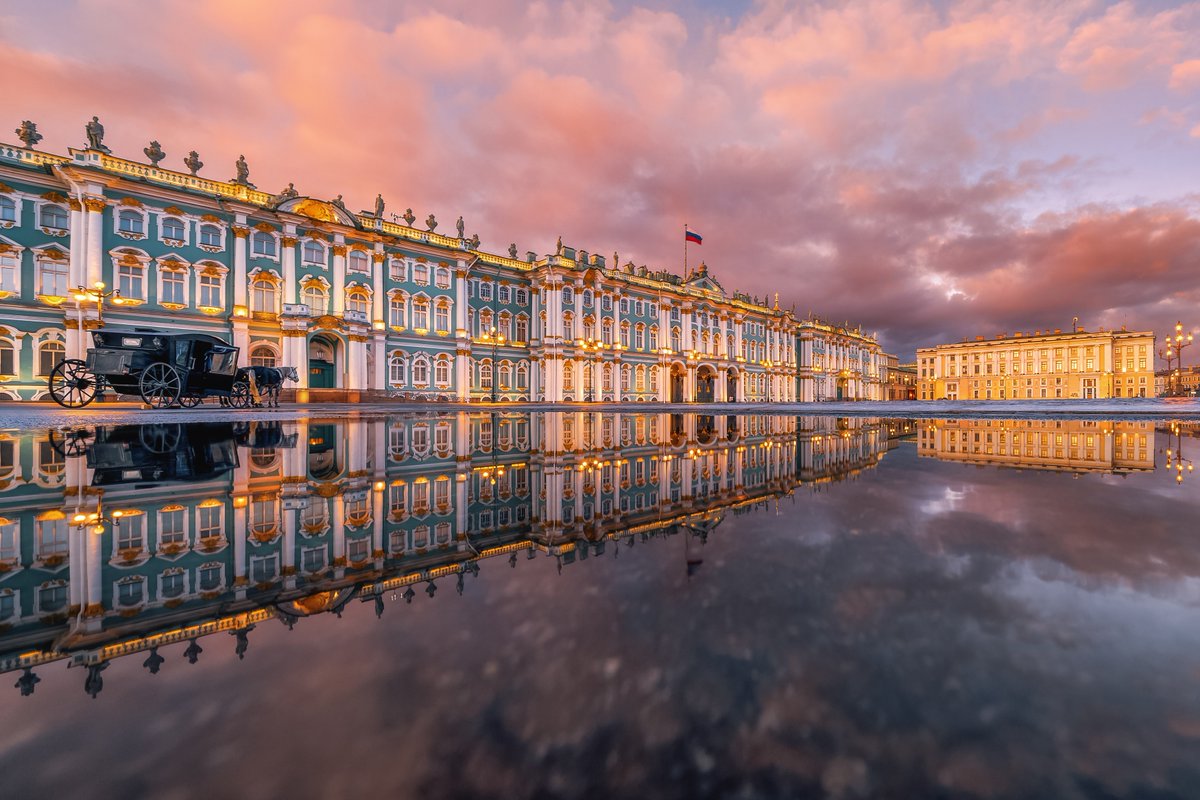 Good morning! (Catherine's Palace, Saint-Petersburg, Russia)