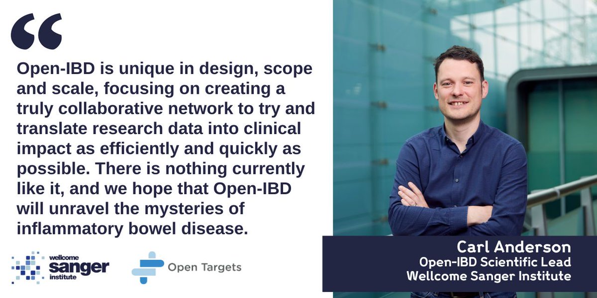 Launching ahead of #WorldIBDDay, <a href="/OpenIBD/">Open-IBD</a> is an ambitious project that aims to uncover new ways to predict, monitor, and treat #Crohnsdisease and #ulcerativecolitis 🔎

Read more about it here 👇
sanger.ac.uk/news_item/ambi…