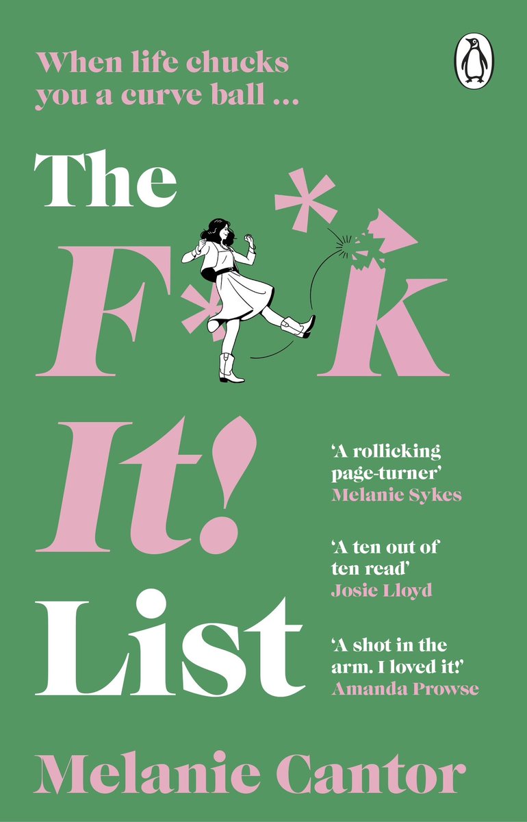 Helps when you select AM not PM! Doh! Sorry I’m only catching this now - an evening shout out for @melaniecantor #TheFItList - a brilliant read - absolutely love Daisy! @RandomTTours 

#BlogTour The F**k It List - Melanie Cantor

 …vegassingaboutbooksblog.wordpress.com/2024/05/16/blo…