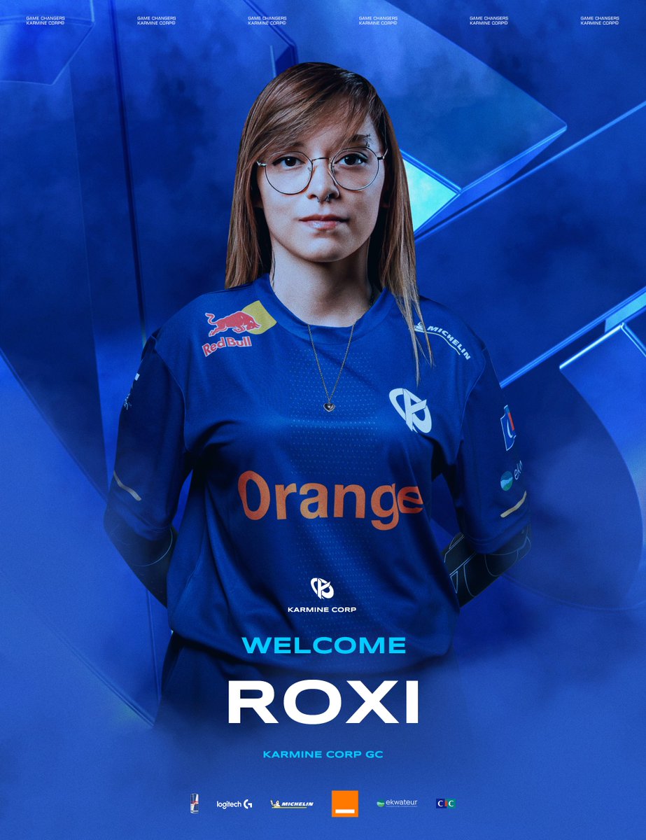 Following the departure of Speedowka, she will make her debut under our colors during the Game Changers Stage 2 next week! #KCORP Welcome our brand new player: @roxi_hime! 🙌
