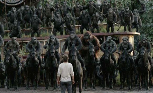 118. Dawn Of The Planet Of The Apes (torrent, 2014) A far superior sequel and a pretty great movie. Full of remarkable images and ideas.