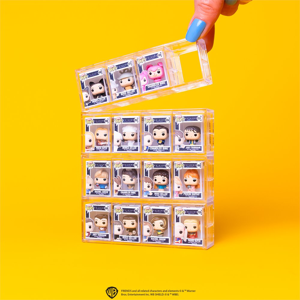 Looking for the perfect addition to your Friends collection? Get the Bitty Pop! Friends mini vinyl figures for your set. bit.ly/44OyFH3

#Funko #FunkoPOP #BittyPop