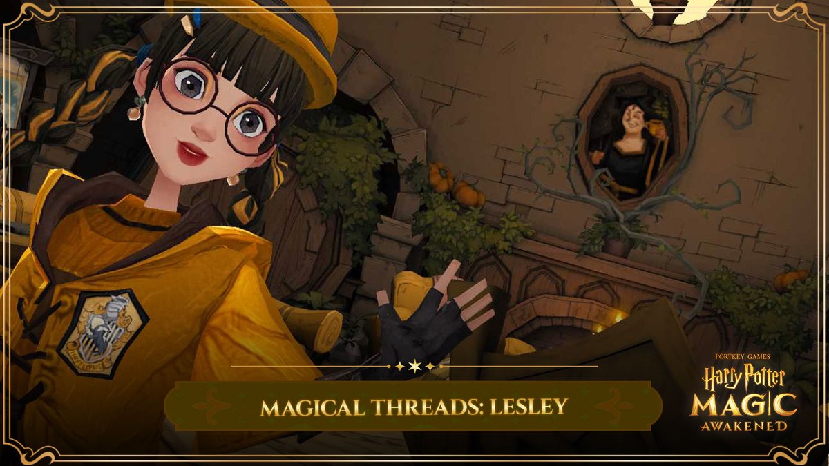 Check out the latest Magical Threads blog, featuring Ambassador Lesley! Take a sneak peek into her stylish wardrobe choices that not only express her personality but perfectly suit her practical gaming needs. magicawakened.com/en/news/magica… #HarryPotter #MagicAwakened