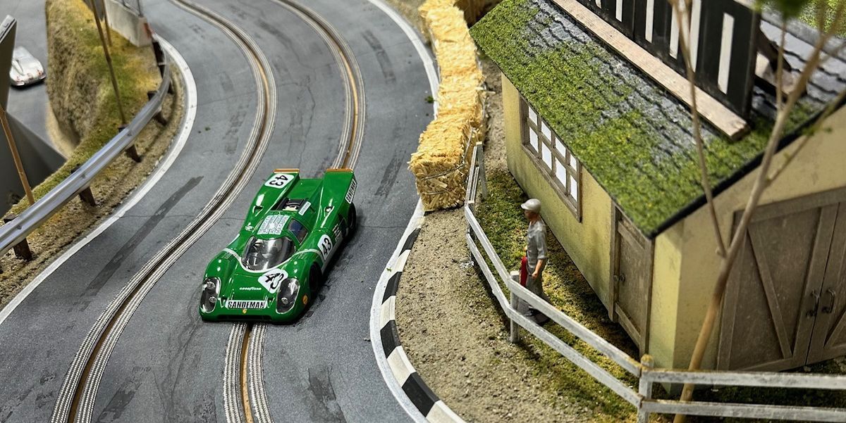 Making your childhood dreams come true, one $50,000 slot car track at a time. bit.ly/44KuMmA