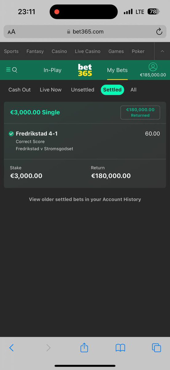 IF YOU TRUST THE PROCESS YOU GONNA MAKE PROFIT ✔️🥳
AND IF YOU DOUBT THE PROCESS  KEEP WACTHING US MAKING PROFIT
@bestservice_odd