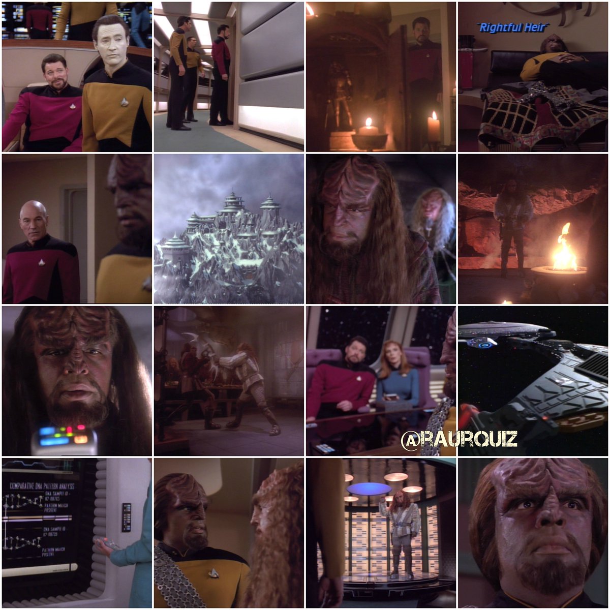 raurquiz's tweet photo. #otd #startrek #thenextgeneration #rightfulheir #picard #riker #troi #data #laforge #worf #drcrusher #klingon #gowron #kahless #startrek57 @TrekMovie @TrekCore @StarTrek @StarTrekOnPPlus @SirPatStew https://t.co/IZkD25Y3dL