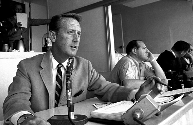“He’s listed as day to day, but then again, aren’t we all?” Vin Scully