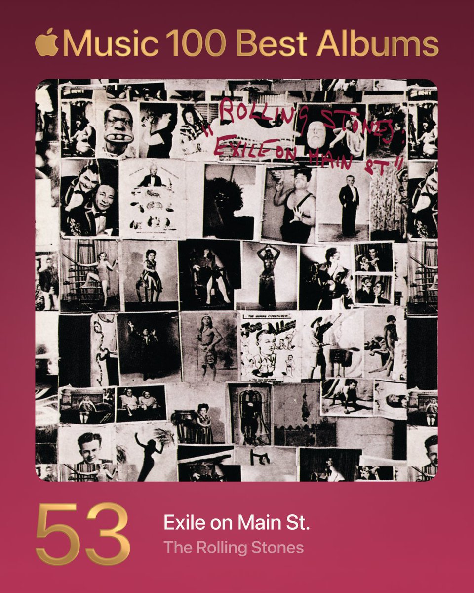 53. Exile on Main Street - Rolling Stones

#100BestAlbums