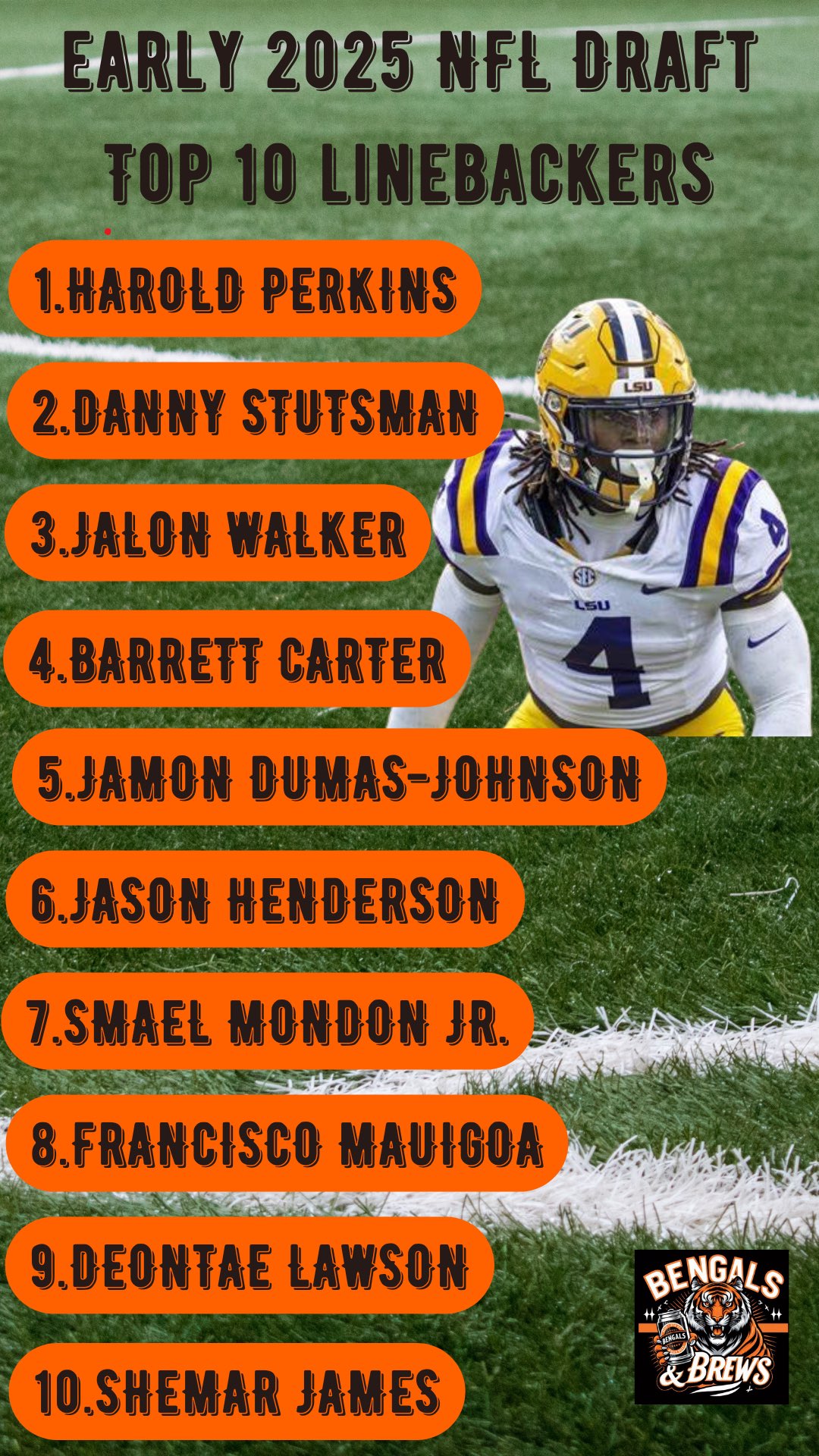 Top 10 2025 NFL Draft LB Rankings: Elite Prospects