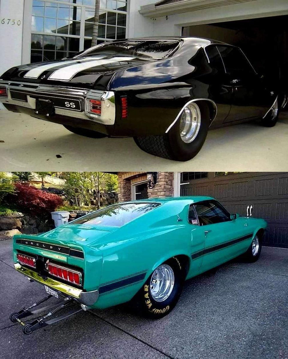 Chevelle or Mustang?🤔⬇️