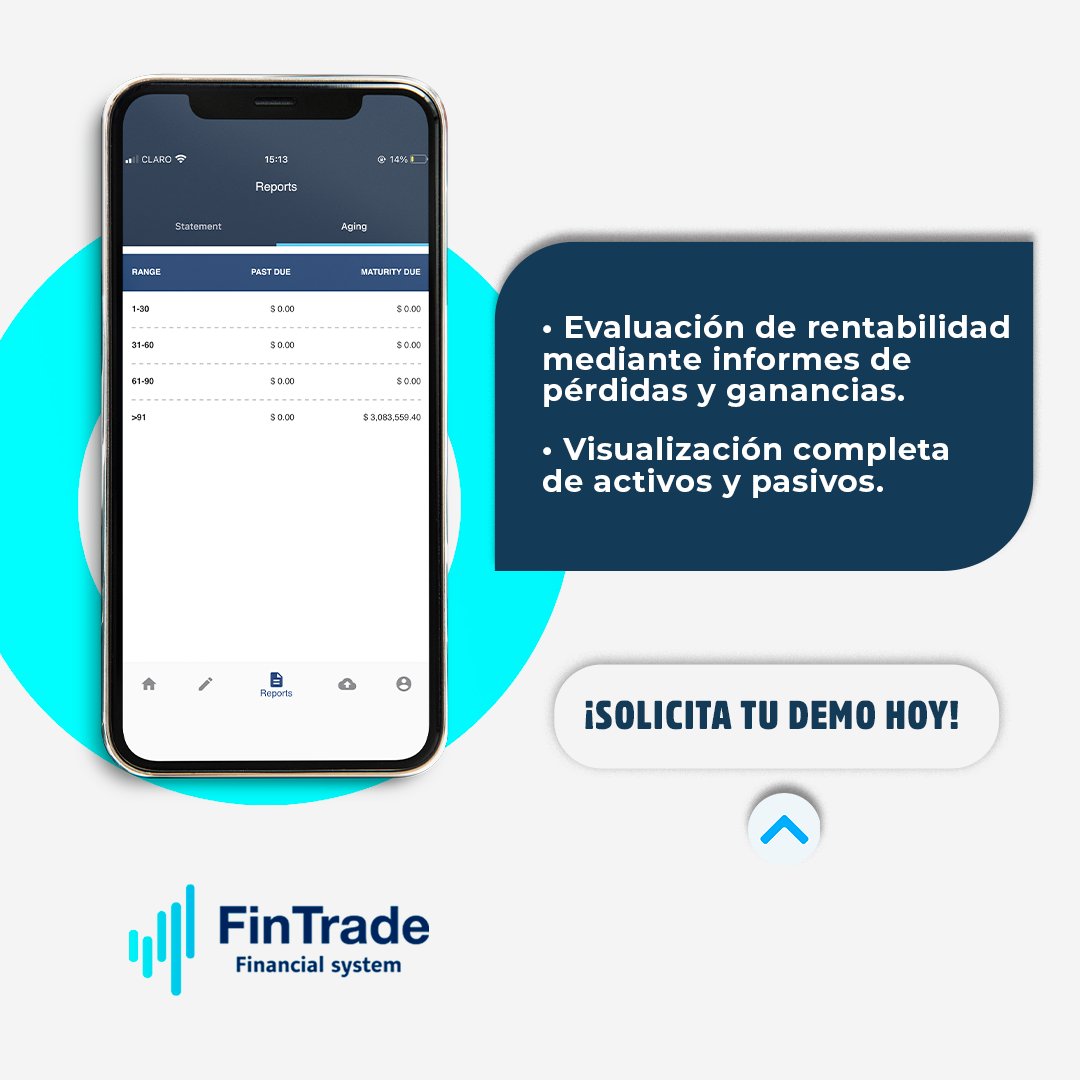 FinTradeSystem's tweet image. Con FinTrade, tu planificación financiera se vuelve efectiva al basarse en cuentas clave como Pasivos, Patrimonio Neto, Ingresos, Gastos y Tesorería, asegurando un enfoque estratégico. 💼

#Finanzas #PlanificaciónFinanciera #OptimizaciónFinanciera #DecisionesInformadas #FinTrade