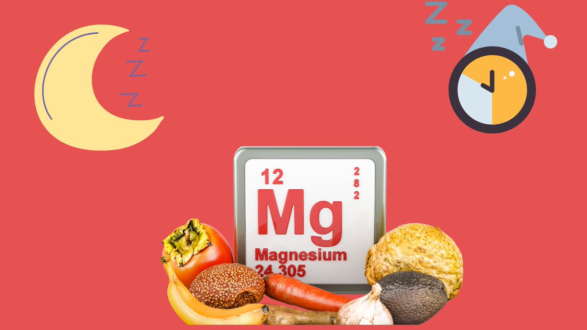 Magnesium  help support healthy sleep: 

🧠 It masterfully regulates GABA, the brain's calming neurotransmitter, effectively hitting the brakes on hyperactive brain activity. This sets the stage for a peaceful drift into dreamland.

🌿 Magnesium also plays a crucial role in