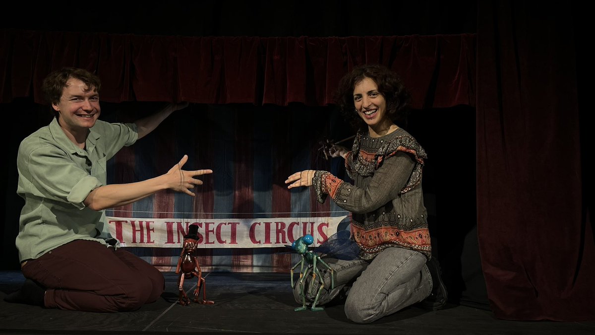 string_theatre's tweet image. The insect circus 🐛🦋🐝🪲 is ready to perform at the wonderful LU.CA Teatro Luis de Camoes as part of @FIMFA on Sat 18 &amp;amp; Sun 19 May 2024 at 11:30am and 4:30pm

Very excited as this is also our first time in Portugal! 

#marionettes #puppets #stringpuppet