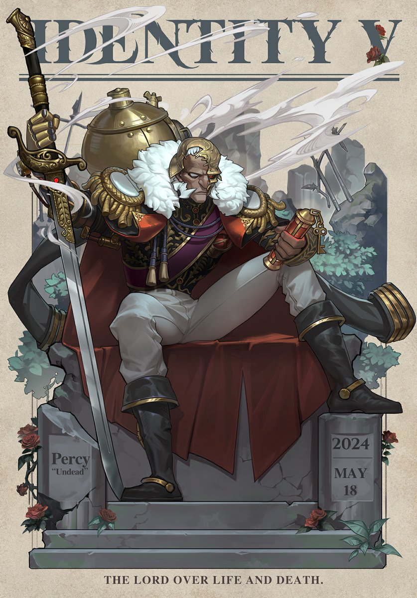 生死の境界を超越した王者】 5月18日の表紙を飾るのは、 「アンデッド