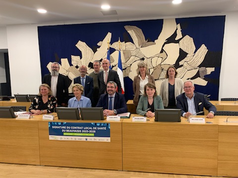 ✒ du Contrat Local de Santé du Beauvaisis
Une démarche initiée en 2019 qui se poursuit avec de nouveaux partenaires 🤝
Un excellent outil et des collaborations efficaces pour agir sur l'attractivité/l'accès aux soins, la prévention, la santé mentale et la santé environnementale