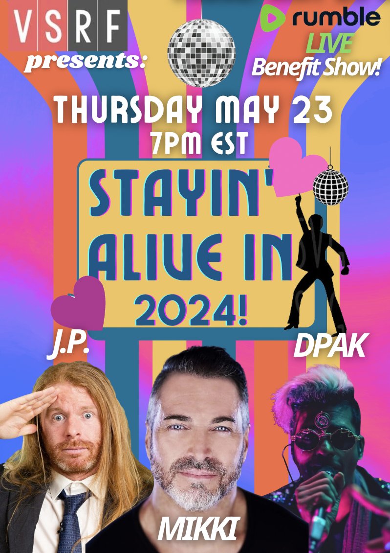 🚨🚨WE NEED YOUR SUPPORT! Do you appreciate VSRF and everything it has done to support the vaccine injured, fight medical tyranny and produce unbiased research and data so that YOU can decide what's best for you and your family? Then SUPPORT US TODAY! Join us this Thursday May