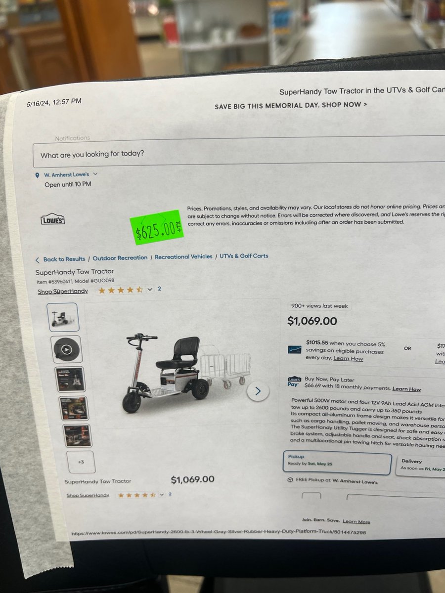 BuffaloReStore's tweet photo. 🌟 #FunFindFriday Alert! 🌟

Check out the North ReStore at 1030 Niagara Falls Blvd, Tonawanda, NY 14150!

🛠️ Hardware &amp; Knobs: Handles $2, Knobs $1. 🌿 Garden Scooter: $625 (was $1069)! Perfect for Spring projects and gardeners with accessibility needs. 

#HabitatReStore https://t.co/scLUOZr4AB