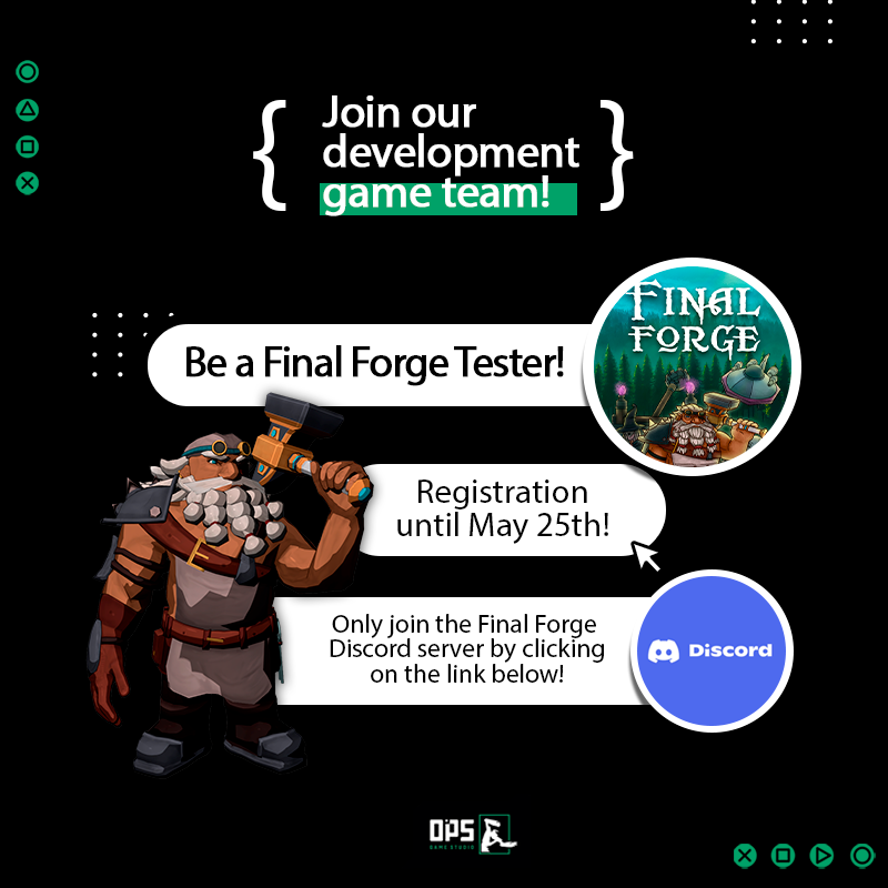 OPS Game Studio | Wishlist Final Forge! 🔨 tweet media