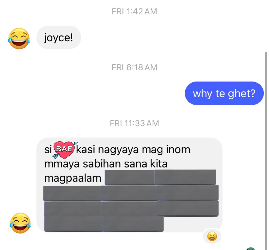imjoycean_'s tweet photo. kala ko may error ako, mag aaya lang palang maginom. HAHAHAHHAHAH https://t.co/9N8uWueykW