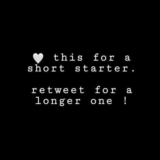 ⠀ 
                      Like for a starter <3
⠀