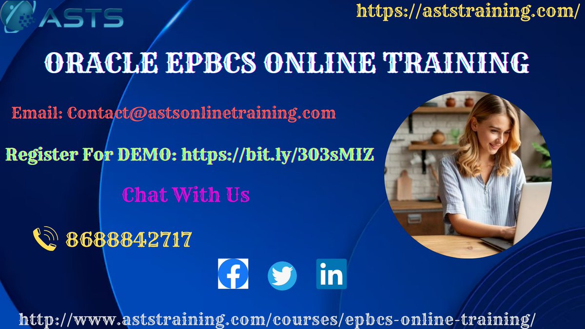 AstsTraining's tweet image. 𝐑𝐞𝐠𝐢𝐬𝐭𝐞𝐫 𝐟𝐨𝐫 𝐃𝐞𝐦𝐨 𝐨𝐧 𝐎𝐑𝐀𝐂𝐋𝐄 𝐄𝐏𝐁𝐂𝐒: bit.ly/303sMIZ
𝐊𝐧𝐨𝐰 𝐌𝐨𝐫𝐞: aststraining.com/courses/epbcs-…
#EPBCSOracle #EPBCSCertification #EPBCSOnlineTraining #OracleEPBCSTraining #PBCSandEPBCSTraining #EPBCSTraining #AstsTraining #DemoonEPBCS #india
