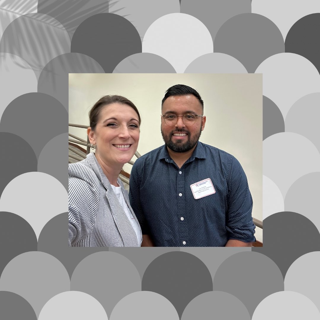 What a great chance meeting today! Looked over @ESCRegion20 and saw a former #nisdtss I had the opportunity to onboard years ago, now a tech manager with Frontier Schools! Proud of him! 🌟 #SuccessStory #TechLeadership