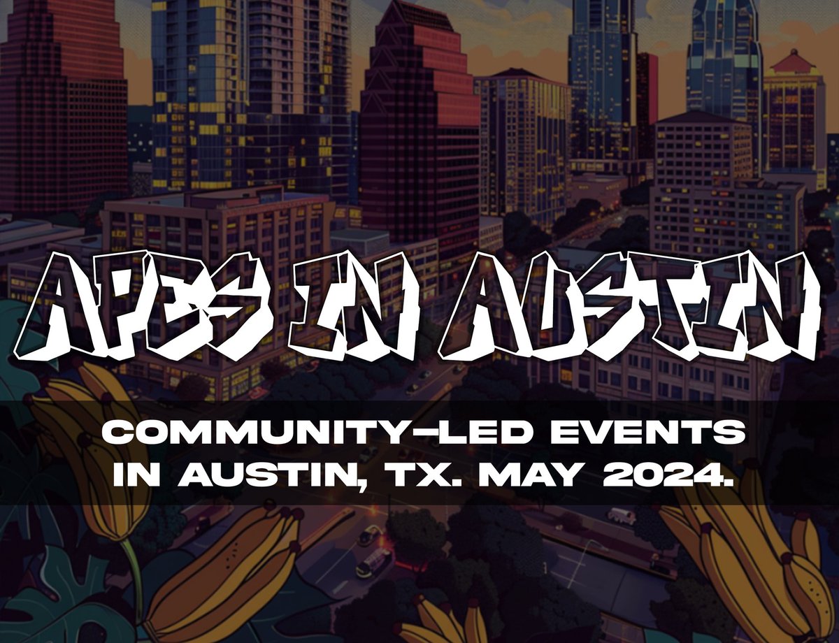 Who's going to be in Austin, TX for Consensus? Here are some community events to look out for 🍌👇