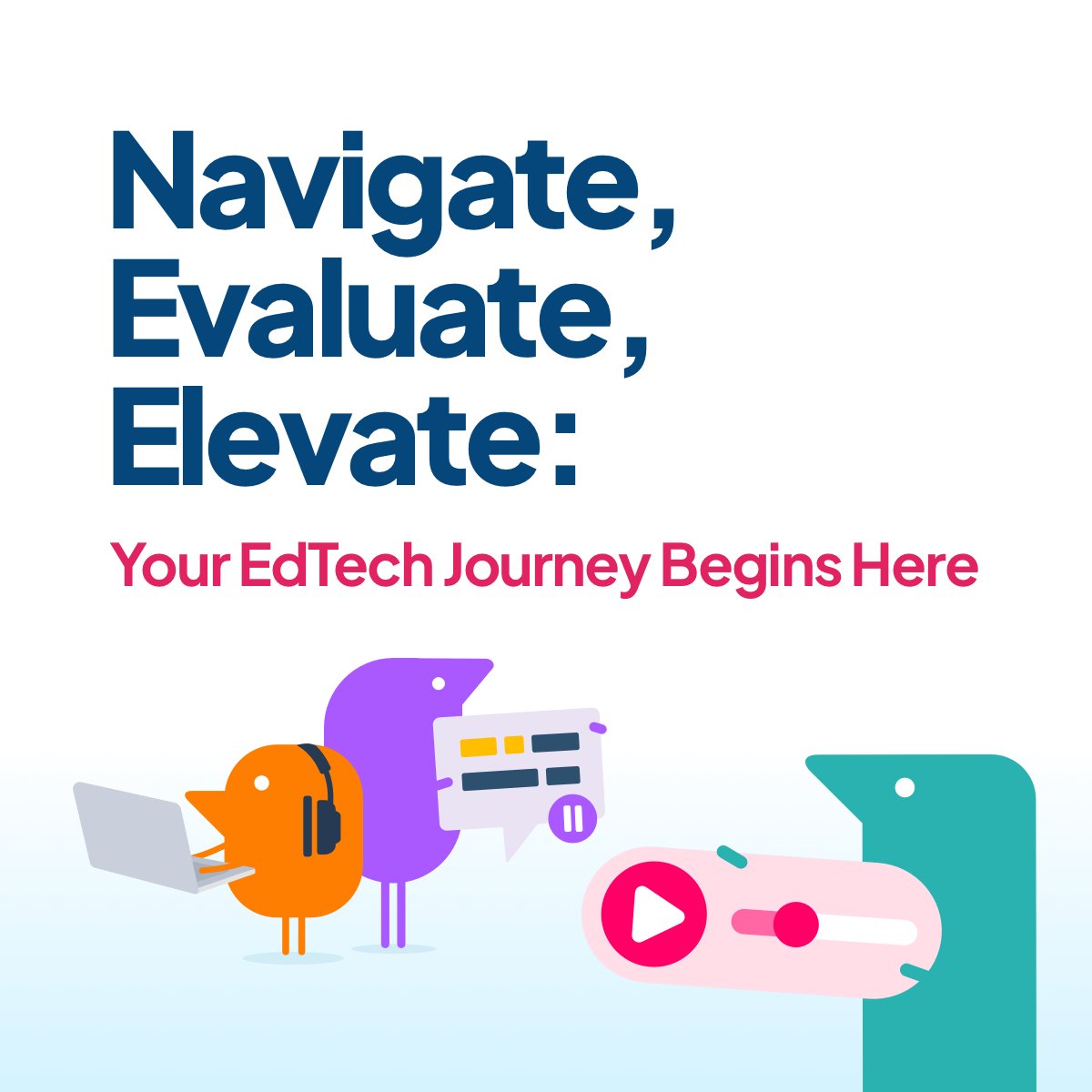 educateall_org's tweet photo. Understand best practices for navigating edtech tool evaluation with @educateall_org, @projunicorn, and @edtech_Evidence on May 30 at 1pm ET for "Navigate, Evaluate, Elevate: Your EdTech Journey Begins Here" with @texthelp 
Register here: https://t.co/g53DRgcAfG https://t.co/PzLDJDeGtt