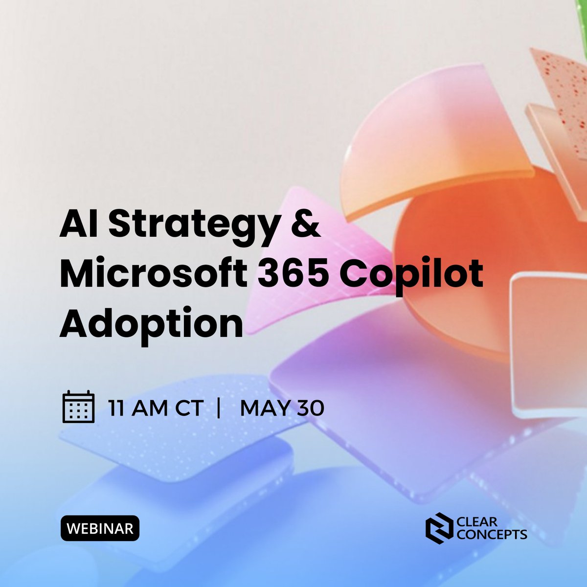 Curious about what AI can do for your organization? Whether you're new to AI or looking to enhance your existing strategy, this webinar is designed to provide actionable insights and practical tips to help you succeed. Register now: hubs.ly/Q02xzz4d0