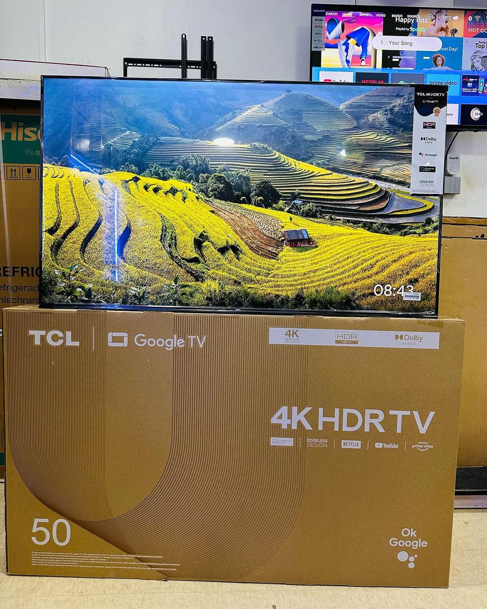 Price update 
1.19m 

Tcl 50 inch 4k UHD (hdr10)