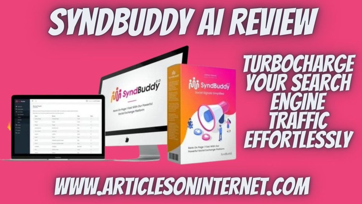 SyndBuddy AI Review ---> articlesoninternet.com/syndbuddy-ai-r…

#SyndBuddyAI #SyndBuddyAIReview #HonestReviews #AI #ArtificialIntelligence #AISEO #SearchEngineOptimization #SEO #DigitalMarketing #WebsiteTraffic #SEOReview #MarketingTools #ContentPromotion #RankBoost