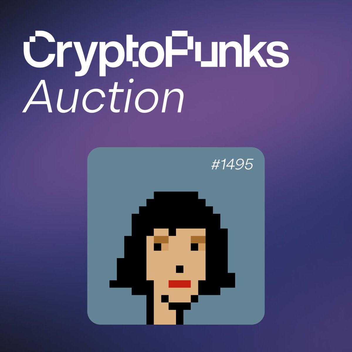 Look over there, it's a wild CryptoPunk! 👀 Punk #1495 is currently up for auction due to a defaulted loan. Place a bid 👉 app.metastreet.xyz/auctions