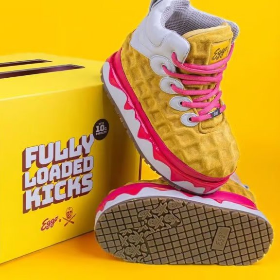 Eggo is releasing waffle-inspired shoes