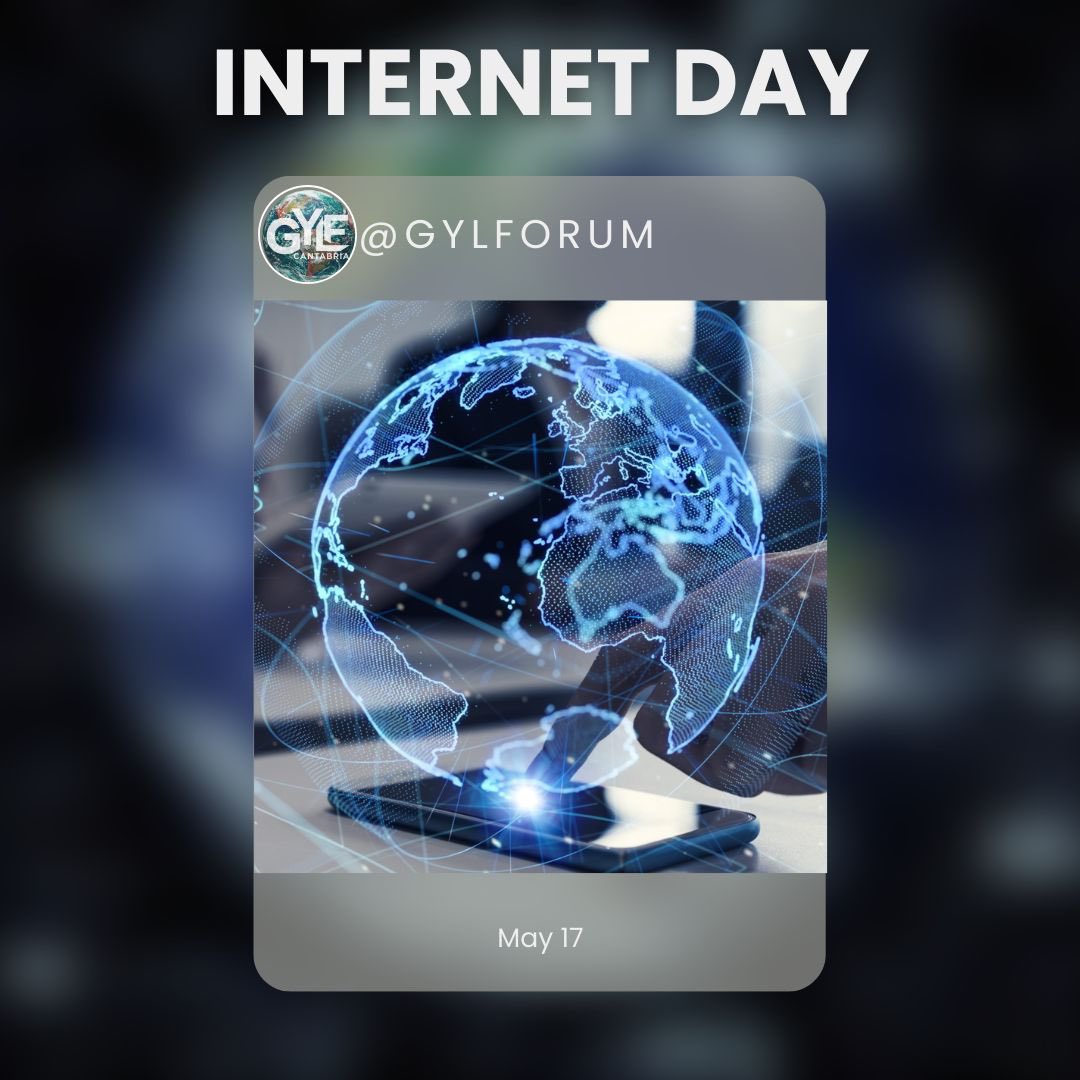 gylforum's tweet image. In #GYLFORUM we join the celebration of #InternetDay on May 17, with the aim of promoting and spreading the use of the Internet in society. 🛜